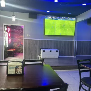 Live music/ karaoke area
