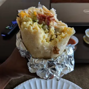 Veggie Breakfast Burrito