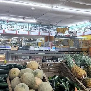 Meat section
