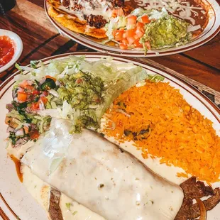 Cheese steak burrito