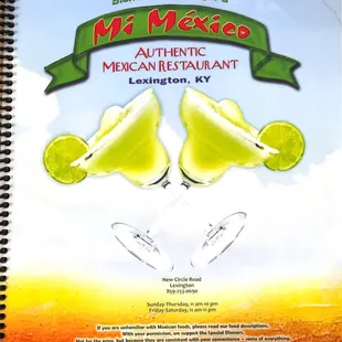 two margarita glasses with lime slices