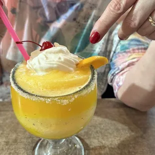 Mango daiquiri.