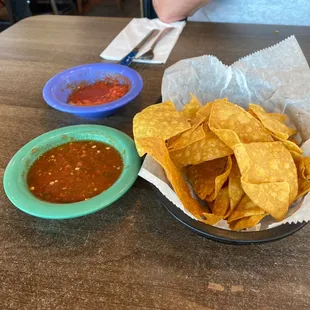 Great salsa, both mild and spicy.