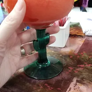 Small strawberry margarita