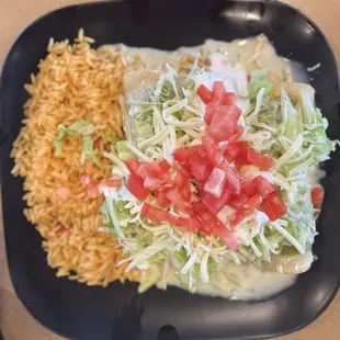 Chicken Enchiladas Suiza