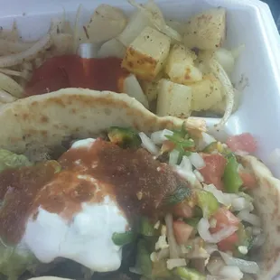 Aztec taco.  Soooooo good.  Please do it.  You won't be disappointed