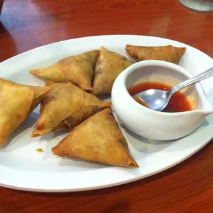 Samosa appetizer is only $3!