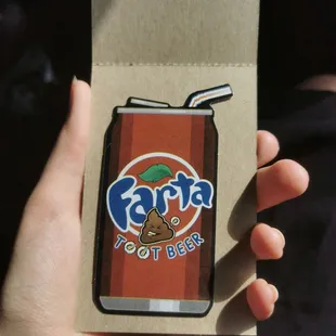 Funny fart themed stickers for 75¢