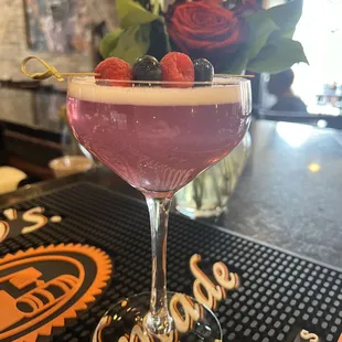 Berry Martini