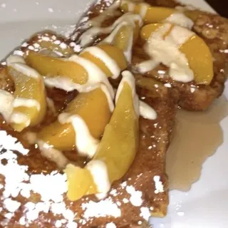 Peaches and Cream French Toast