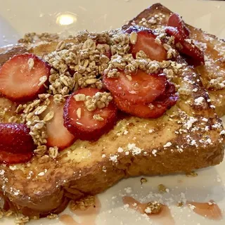 Strawberry Granola French Toast