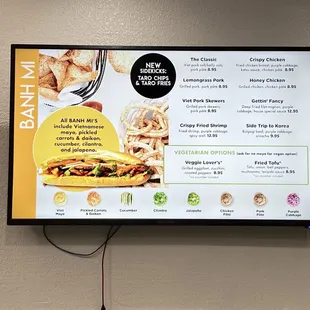 pizza, menu