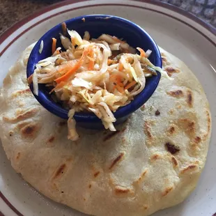 Cheese pupusa