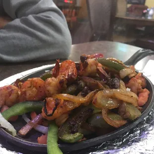 Fajita de camaron