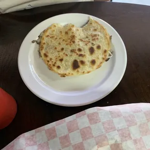 Kids carne asada quesadilla