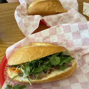Char siu banh mi
