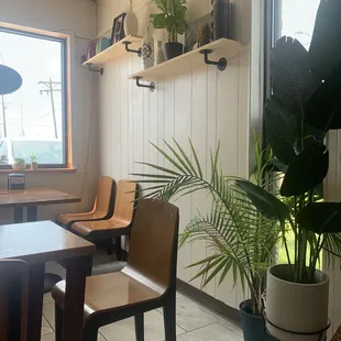 sushi and sashimi, interior