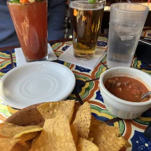 Free chips and salsa