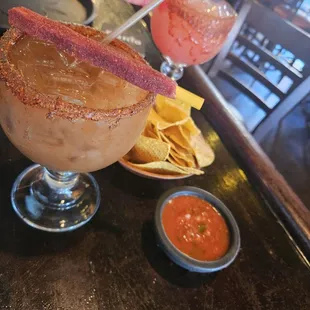 Mango  &amp; Watermelon  Margaritas