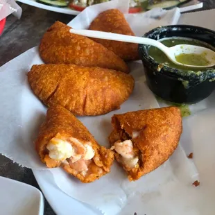 Empanadas de camarón