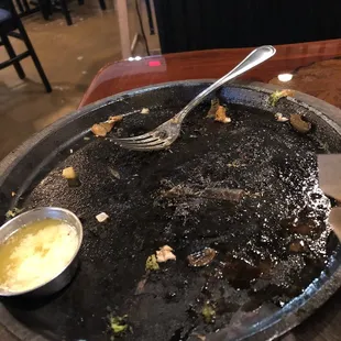 Oops. Too busy scarfing to get a picture (it was redfish with veggies)