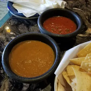 Bean dip &amp; Salsa. AMAZING  bean dip!!
