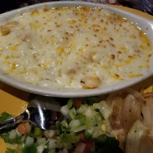 Yummy Shrimp Queso Fundido