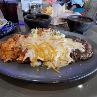 Chicken Ranchero Enchiladas