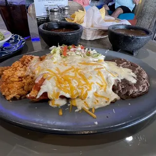 Chicken Ranchero Enchiladas