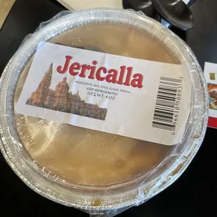 Jericalla (flan type dessert)