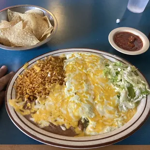 Spinach Enchiladas