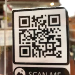 Digital menu. Please SCAN it to see full menu.