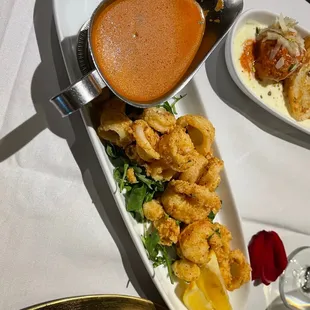 Calamari Fritti! Sooo good