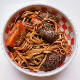 TALLARIN SALTADO DE RES