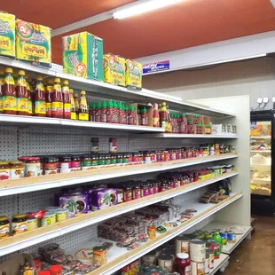 a grocery store aisle