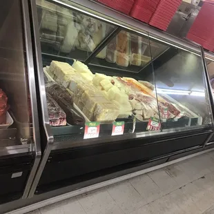 Clean meat section
