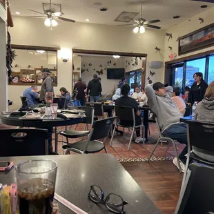 Front eating area.