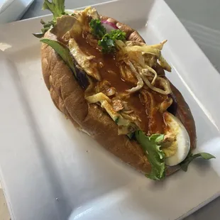 Pan con Pollo