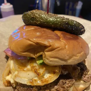 Mexican burger is excellent!