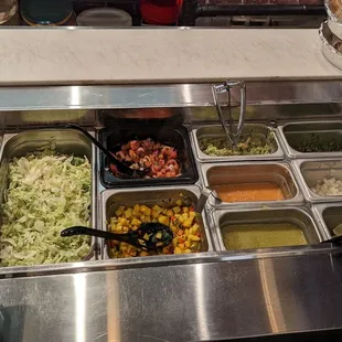 Choice of toppings
