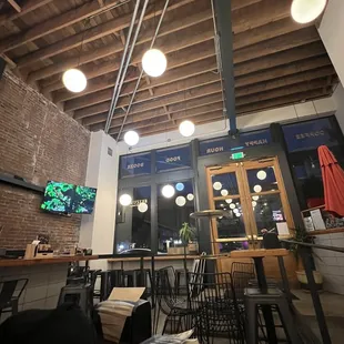 More seating
