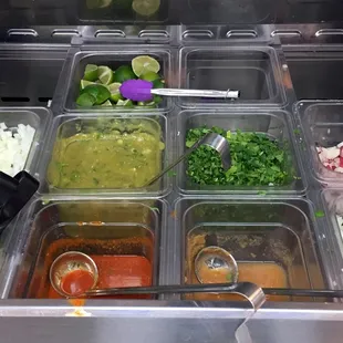 Toppings Bar