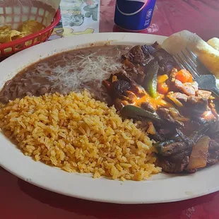 Bistec Ranchero plate