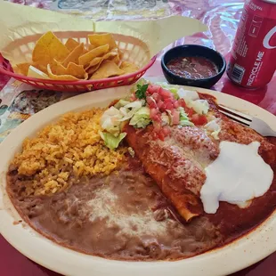 Enchiladas de Barbacoa! super delicious!