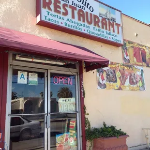 Signage and Entrance