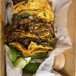 Birria tacos