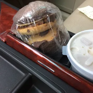 Chocolate stuffed cookie