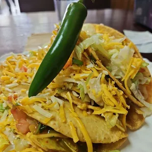 Steamed Chicken Taco