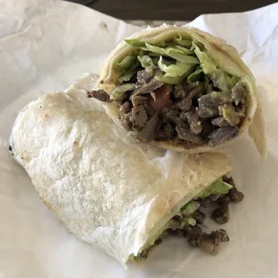 Carne Asada Burrito