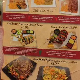 Picture menu